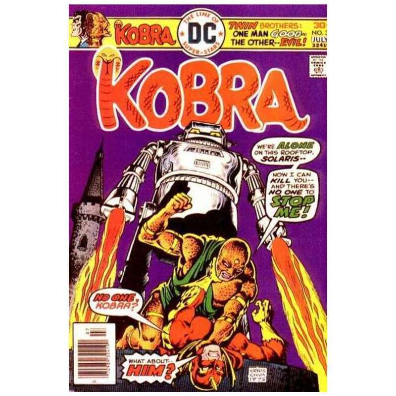 Kobra #3 in Fine + condition. DC comics [f;