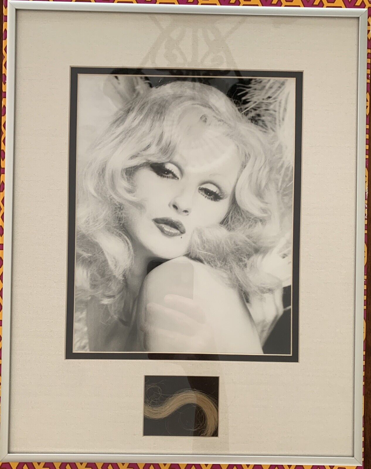 Candy Darling Original Photograph & Lock Of Hair