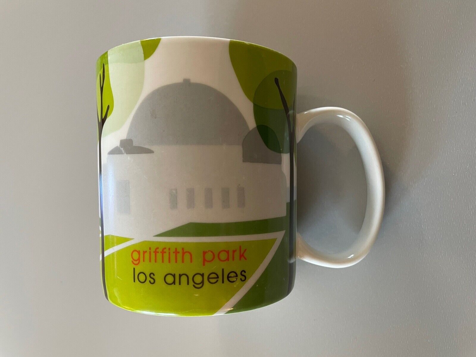 Starbucks Coffee Griffith Park Observatory Los Angeles 2007 Mug