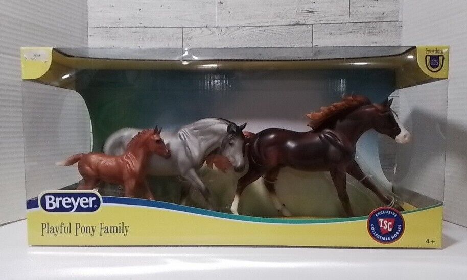 2023 Breyer Playful Pony Family NIB Exclusive to TSC, Retail 59.99 Classic 1:12 