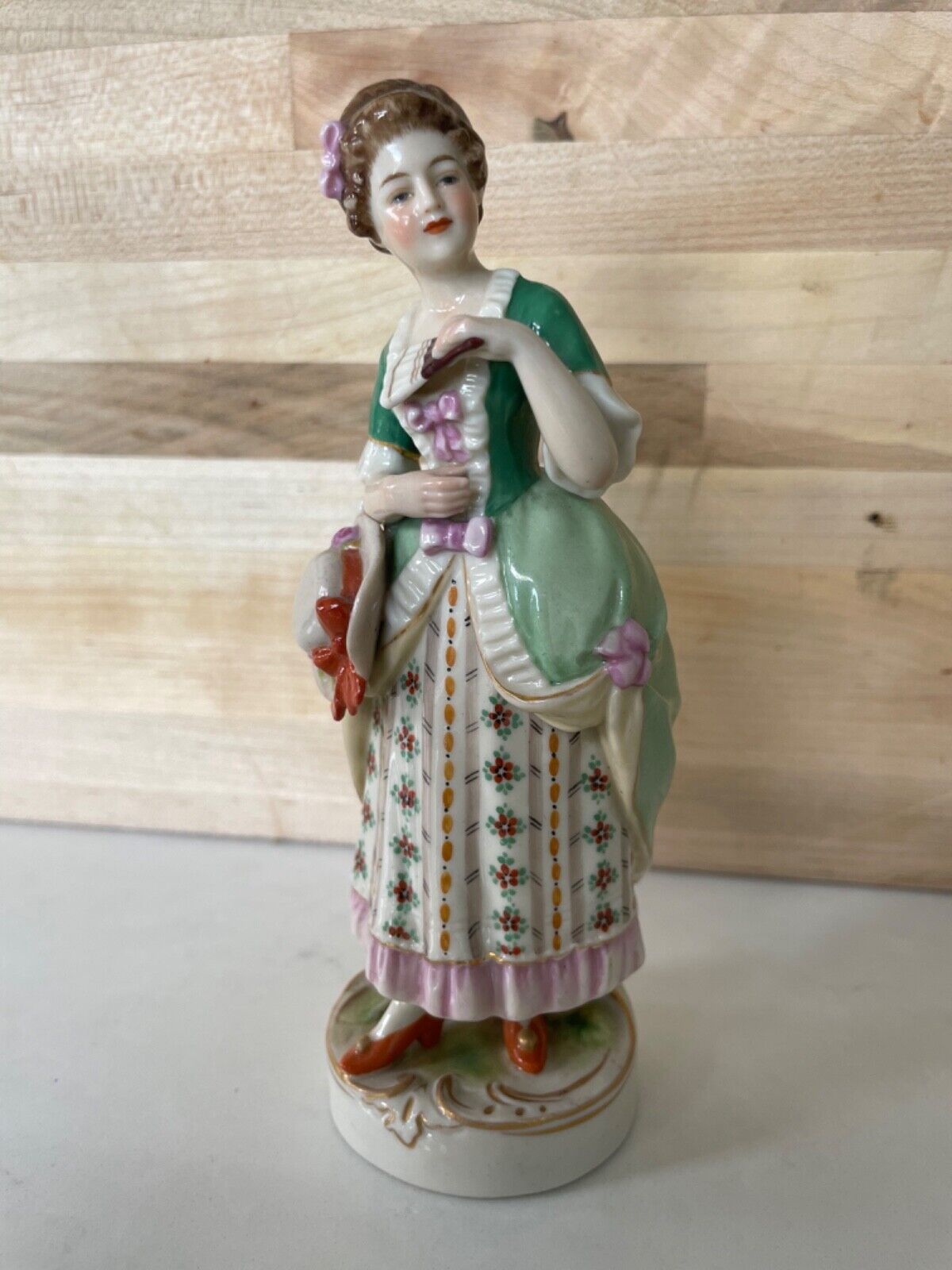 Antique Kister Germany Porcelain Figurines Scheibe Alsbach Kister