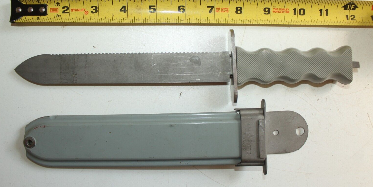 Vintage divers knife U.S. NON MAGNETIC MFR 95692