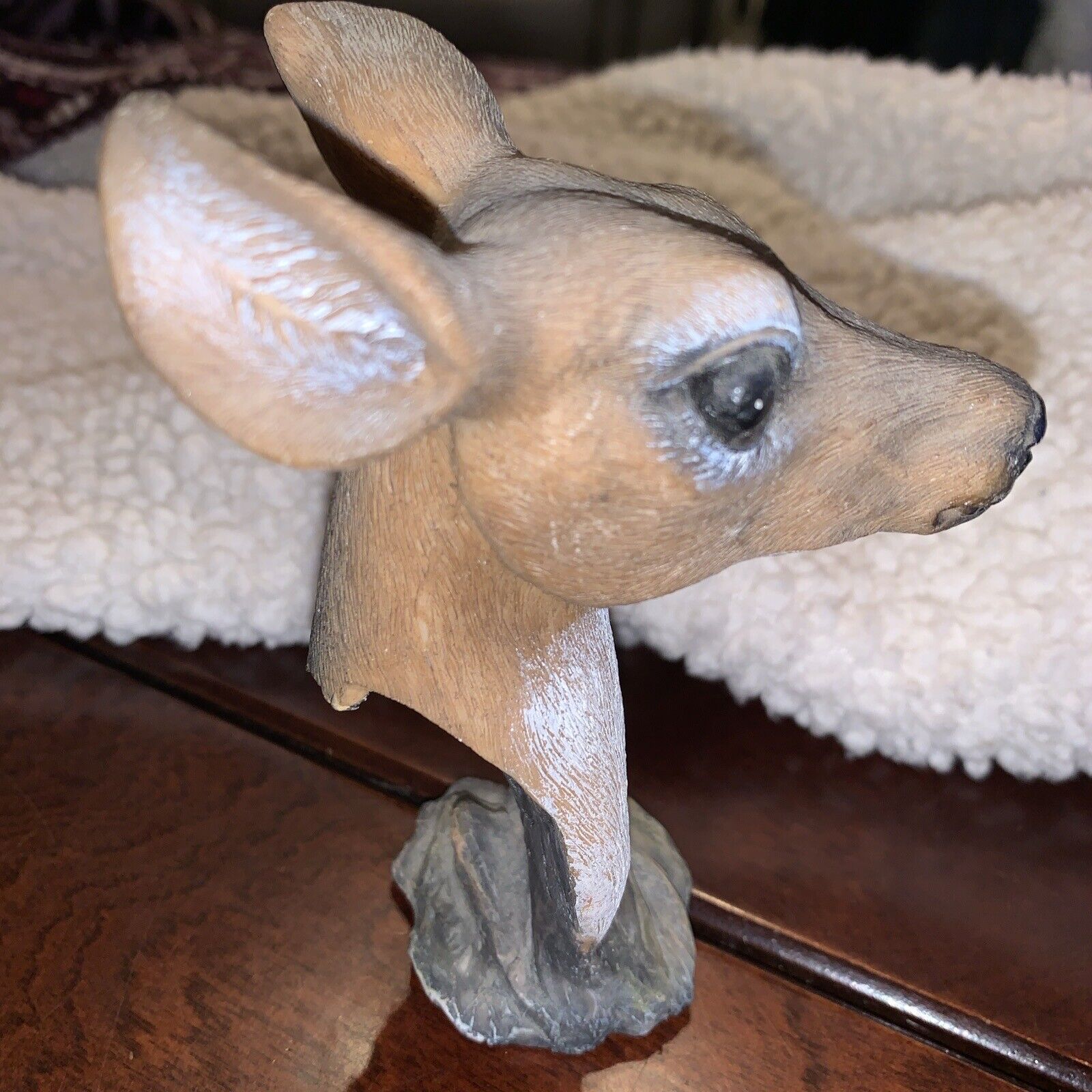 Deer Figurine Vintage. EUC 5”