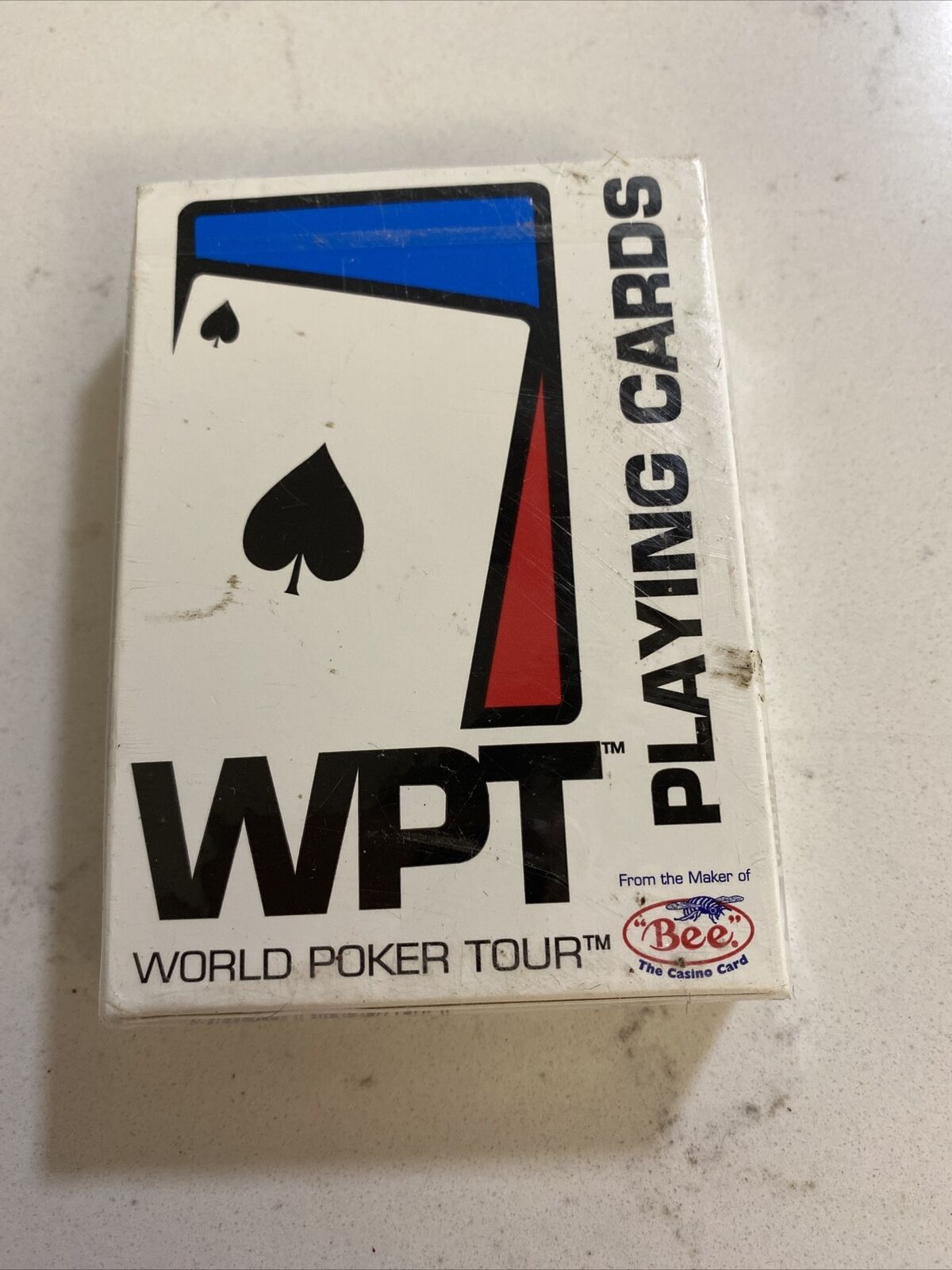 World Poker Tour WPT BEE Playing Cards USA Made- 52 Cards, Factory Seal
