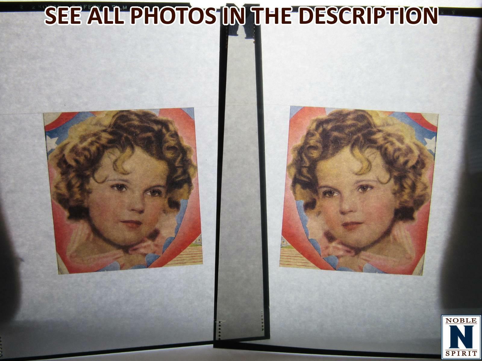 NobleSpirit (3970) SHIRLEY TEMPLE Color Portrait Transparencies (2x) 