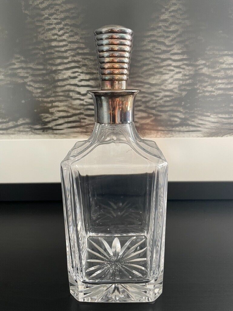 Vintage Christofle Whiskey Bottle