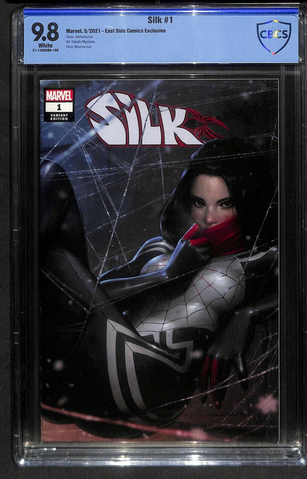 Silk #1 - East Side Comics Exclusive - CBCS 9.8 05/2021