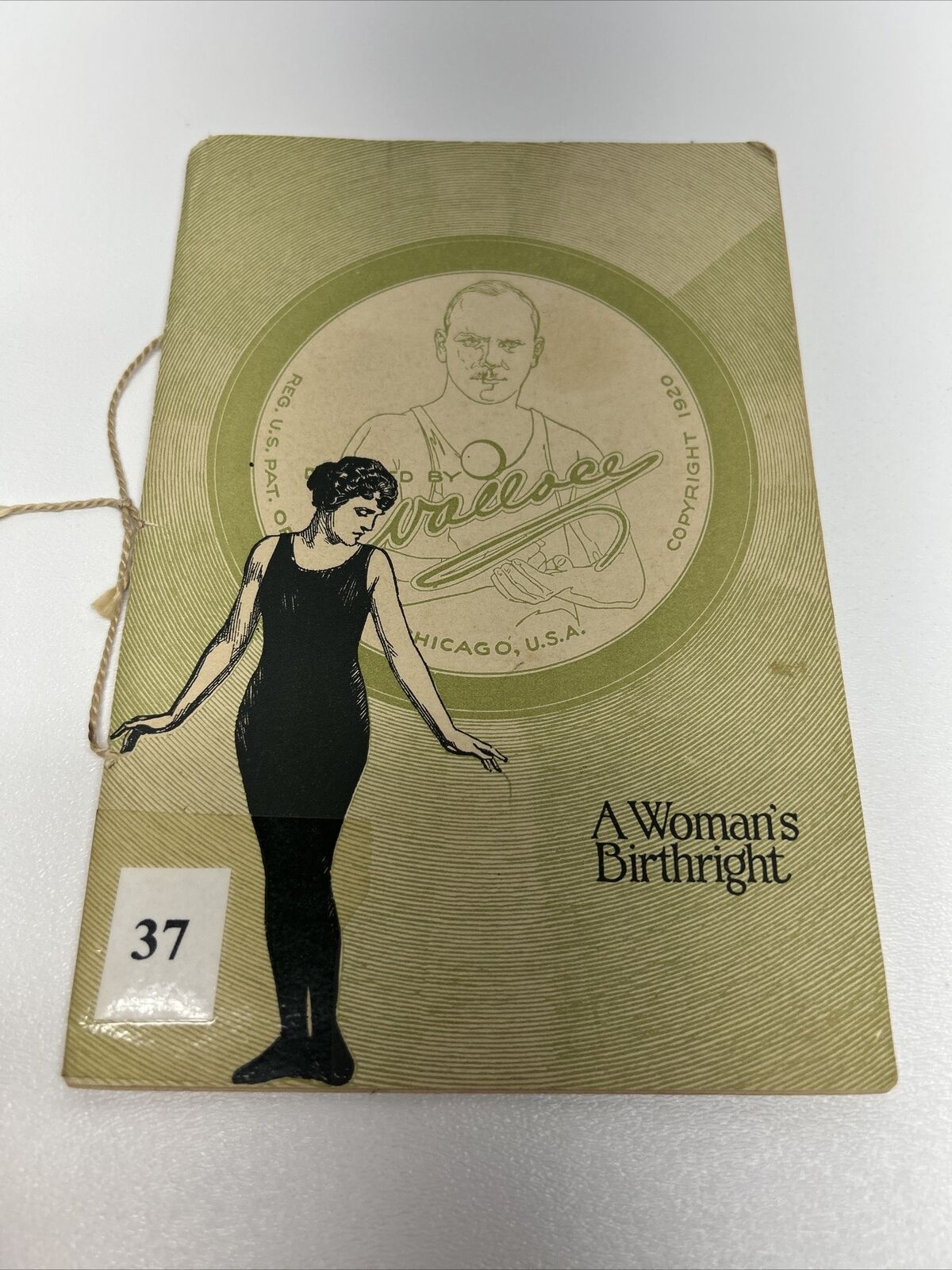 A Woman’s Birthright, WALLACE INSTITUTE 1920 WEIGHT LOSS & CONTROL Booklet