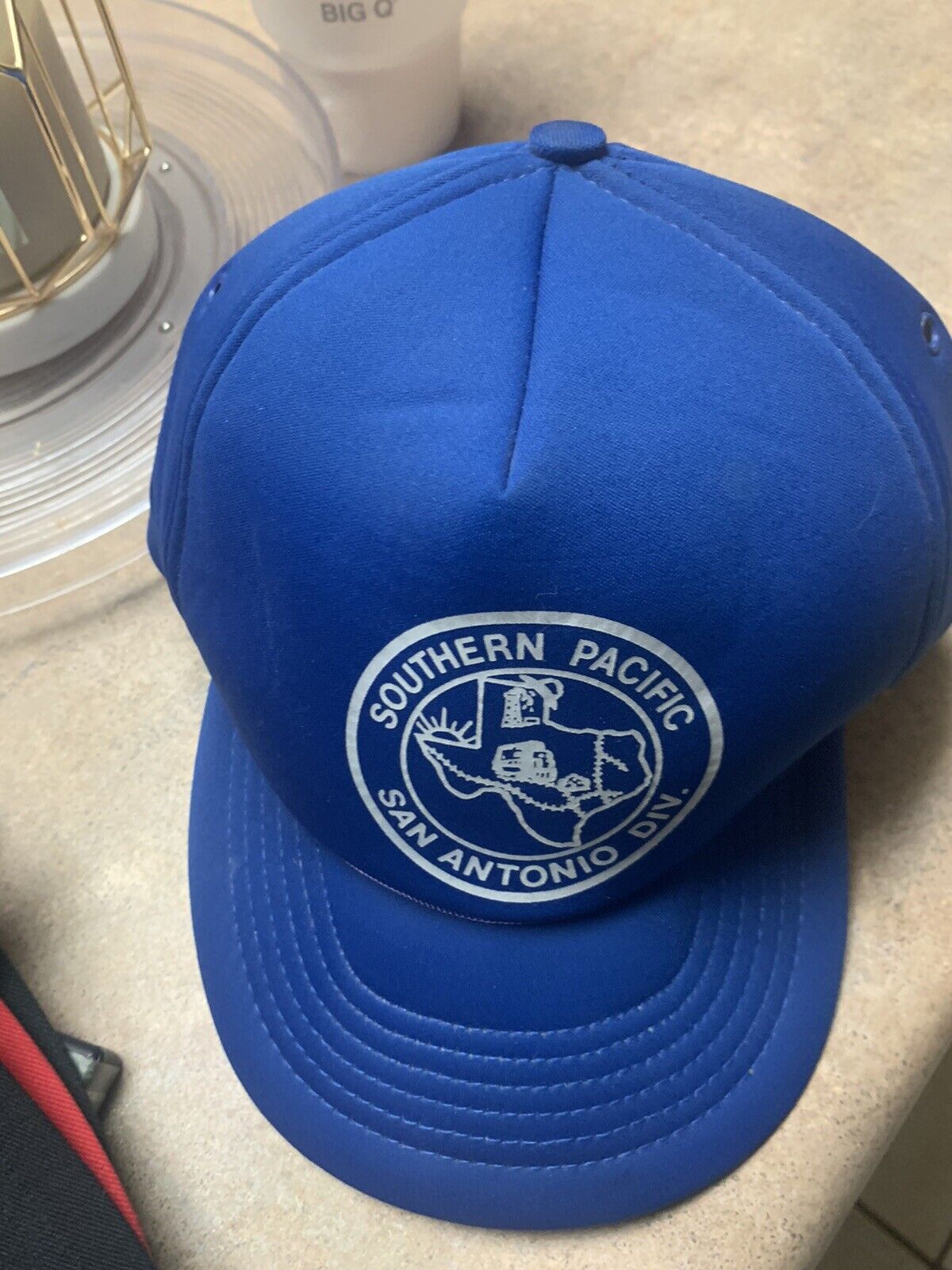 Lot Of 4 Union Pacific North America Railroad Train Baseball Cap Hat One Size
