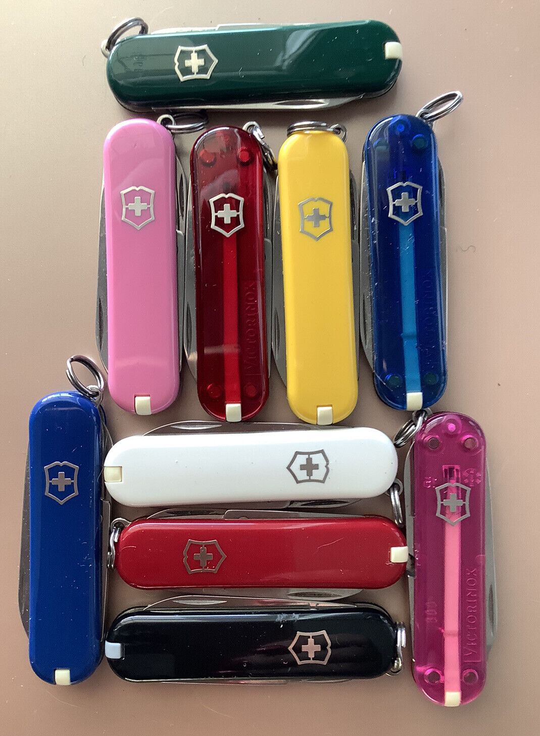 Victorinox Swiss Army  Classic SD 58MM MAKEOVERs New Scales Colors