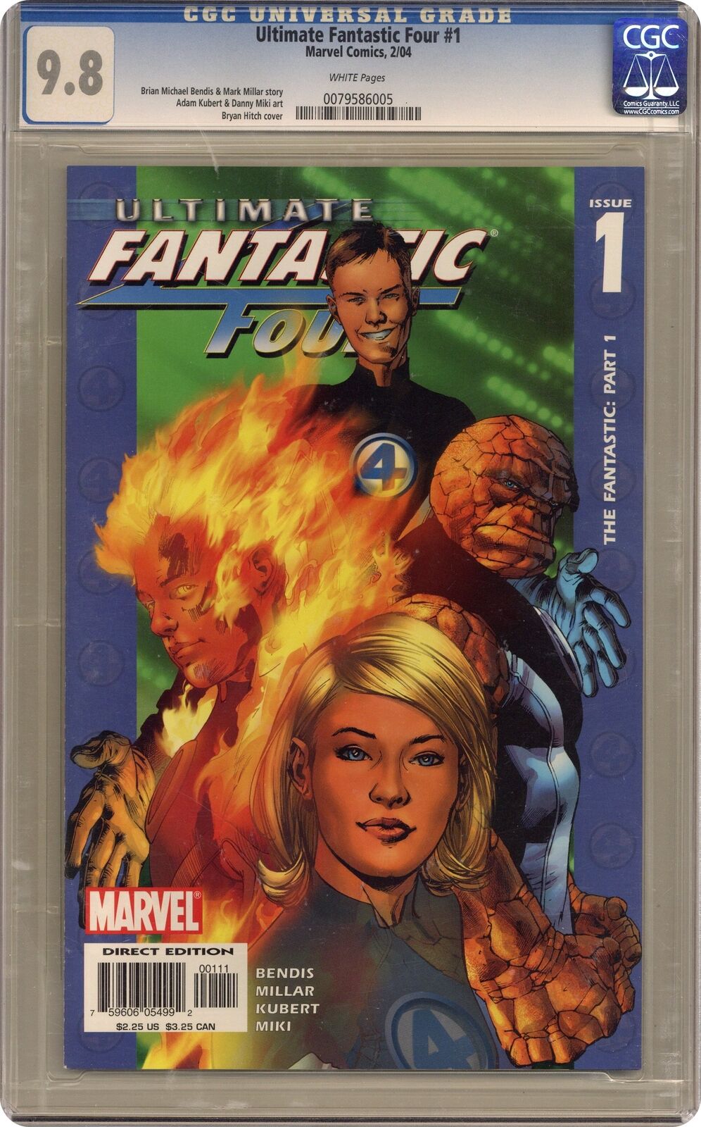 Ultimate Fantastic Four #1 CGC 9.8 2004 0079586005