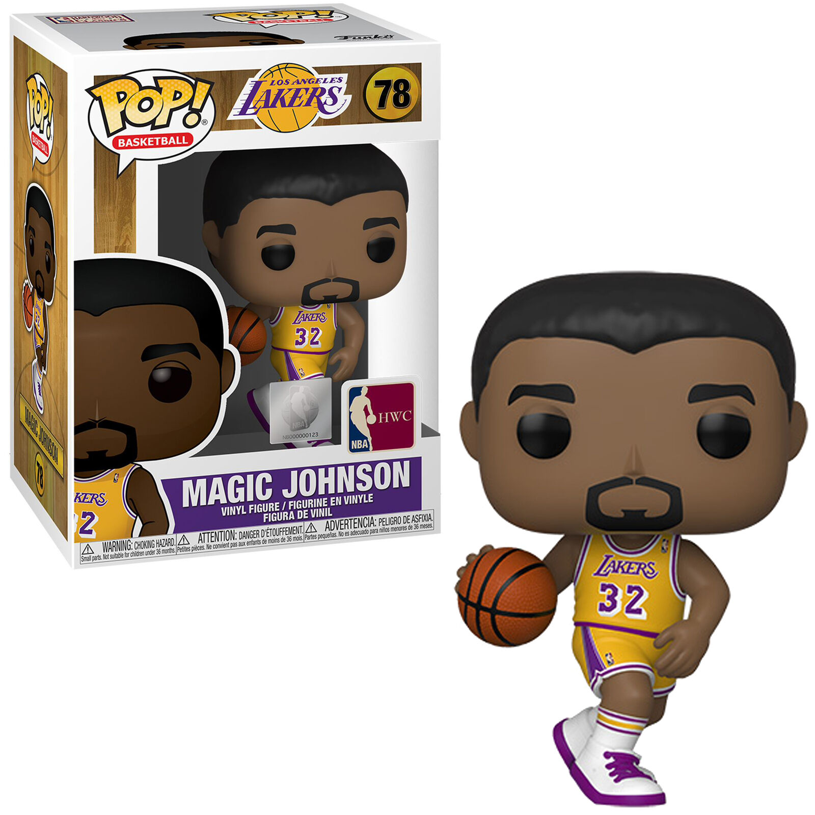 Magic Johnson (Los Angeles Lakers) NBA Legends Funko Pop