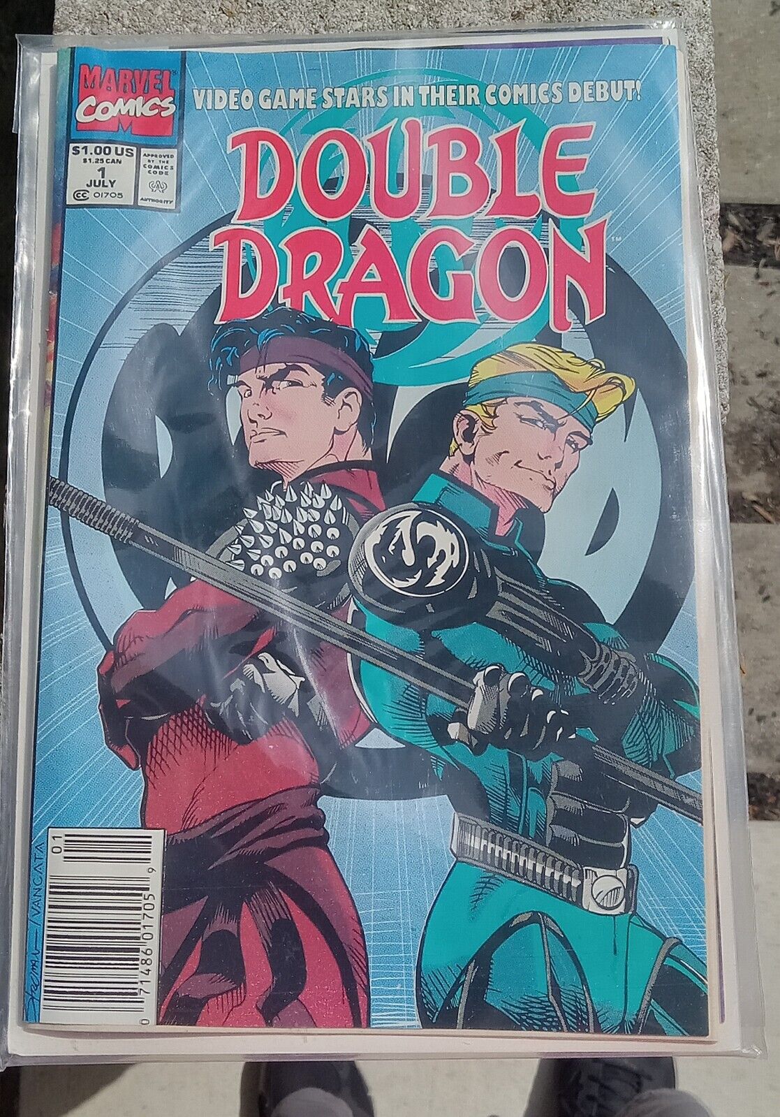 Double Dragon Marvel Comic Book Lot #1-3 Nintendo NES