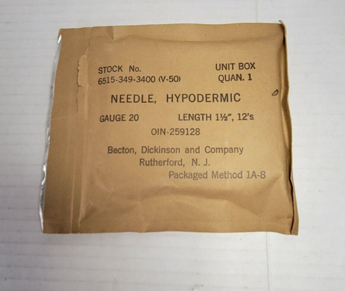 Vintage Hypo Original Box Set Of 12 Unopened Packaging 