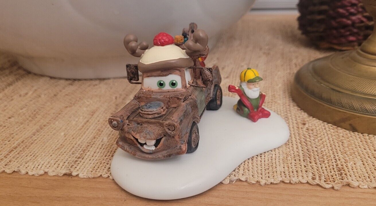 Department 56 North Pole Disney Pixar Cars 2 Christmas Trim For Mater