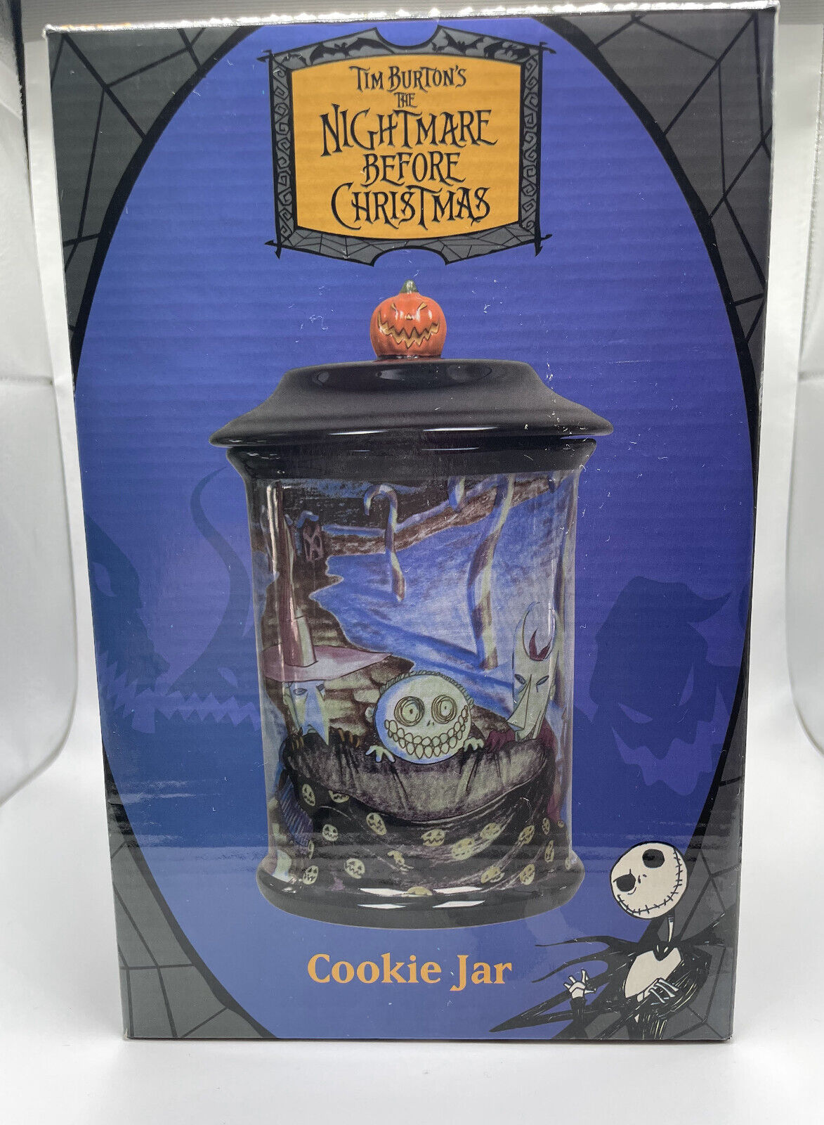 Disney NECA The Nightmare Before Christmas Lock Shock & Barrel Cookie Jar - NIB