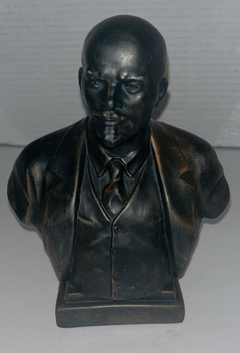 ORIGINAL Soviet Russian Communist Leader LENIN bust statue