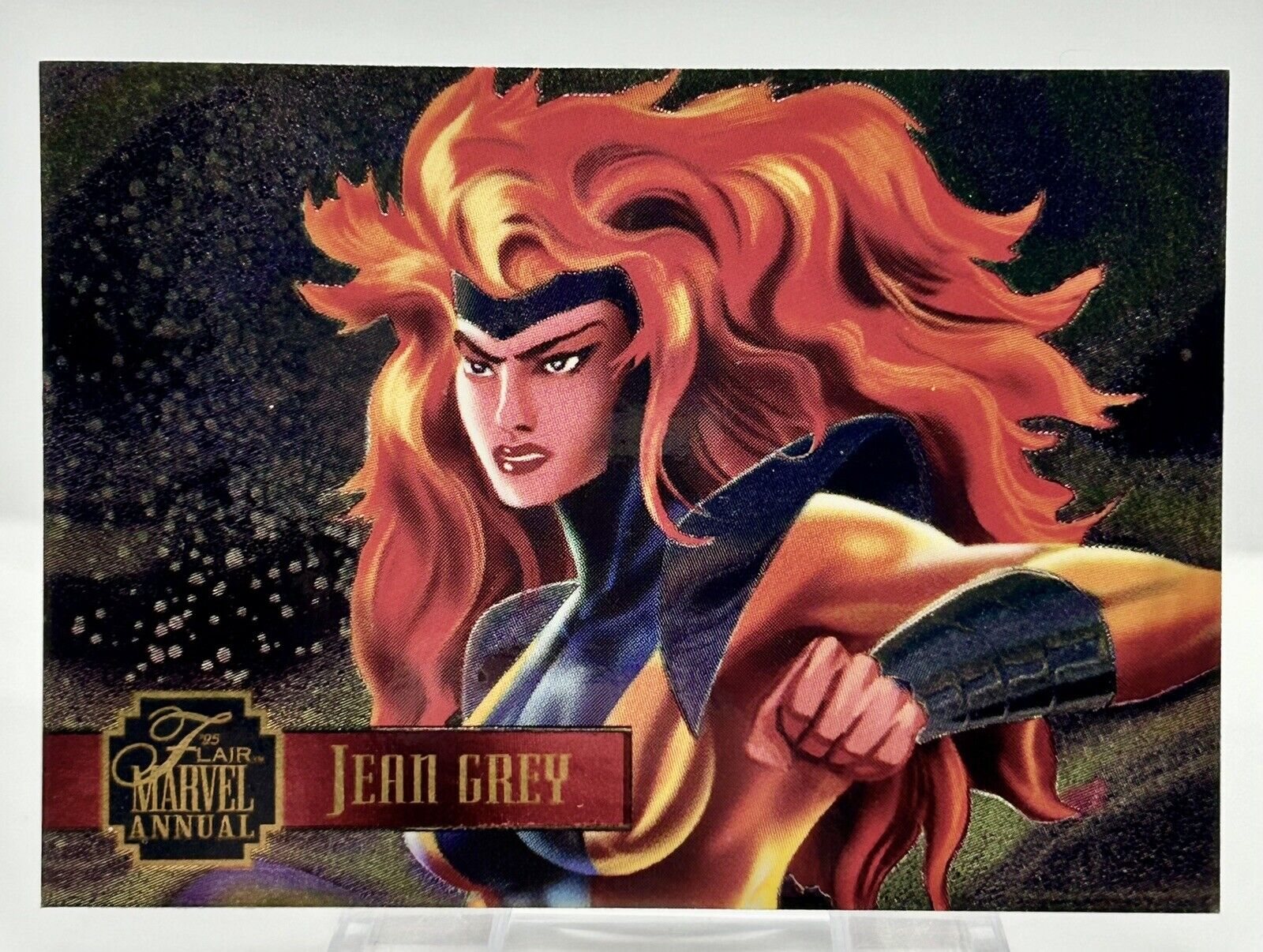 1995 Flair 95 Marvel Annual Insert Card PowerBlast Jean Grey #7 of 24 NM