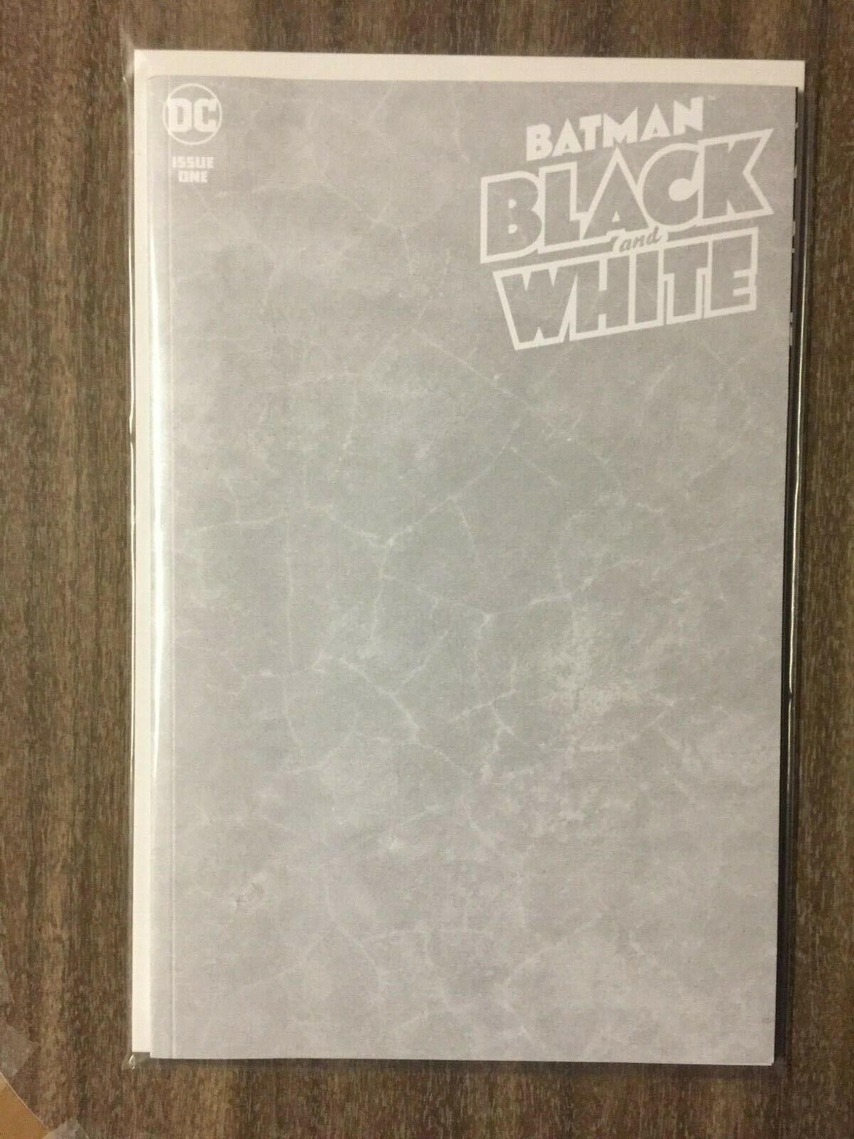 Batman Black and White #1 (2021) Blank Variant