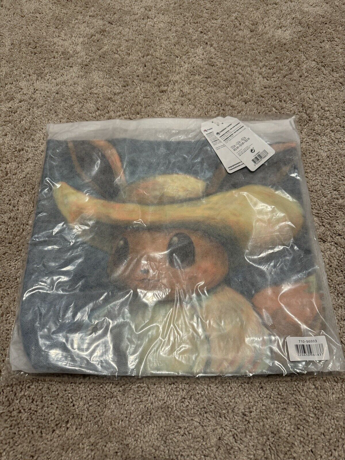 Pokémon Center x Van Gogh Eevee Canvas Tote NEW/SEALED In-Hand Ready to Ship