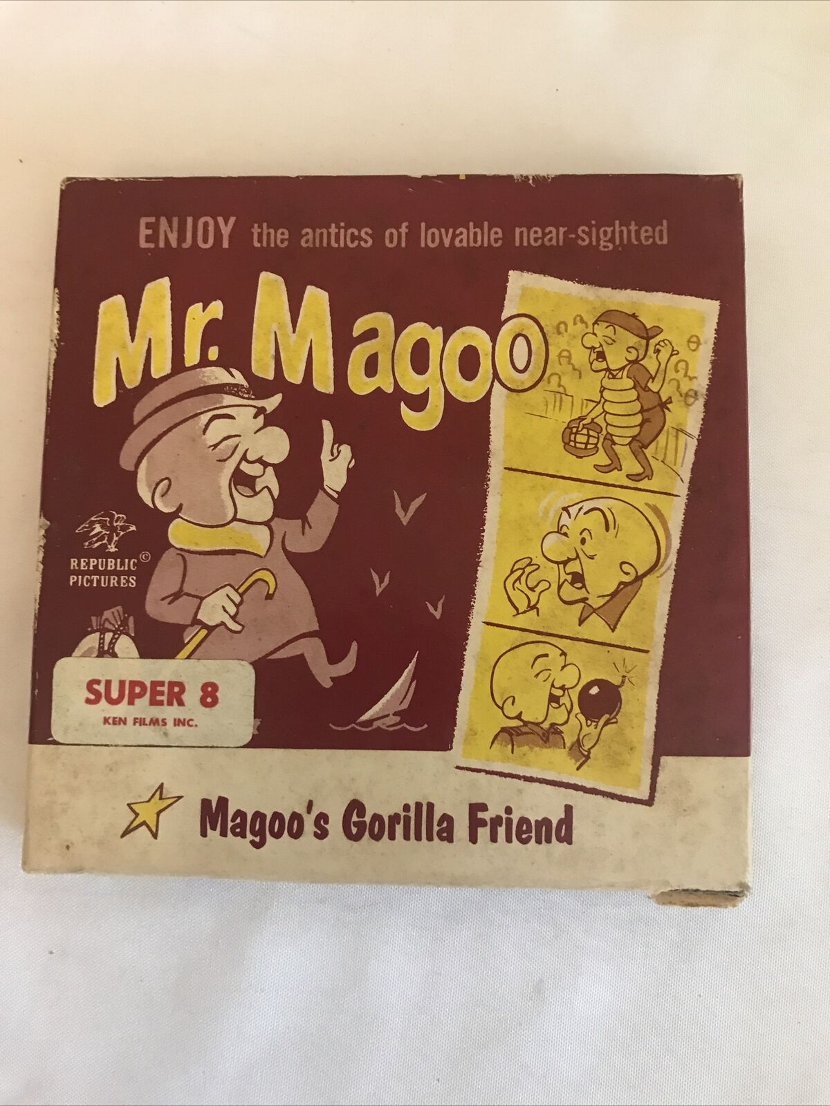 MR. MAGOO Super 8 FILM ~ Magoo\'s GORILLA FRIEND