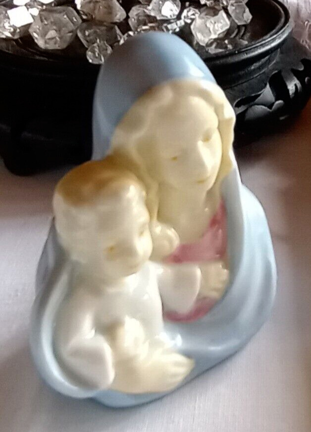 Kister & Passau  Porcelain Figurine Marked Germany Madonna & Child Antique