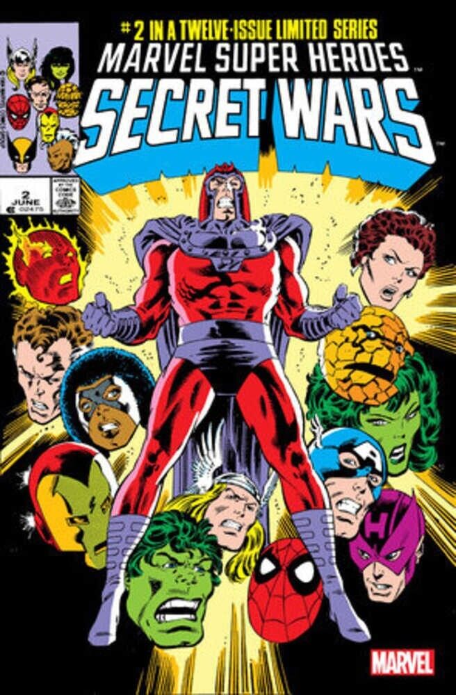 MSH Secret Wars #2 Facsimile Cvr B Zeck FOIL Marvel Comics 2024 1st Print NM