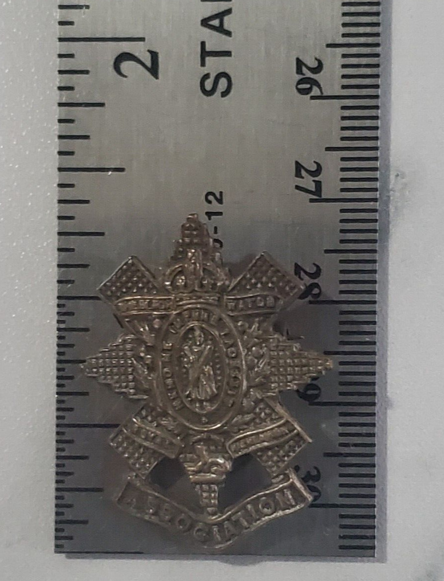 The Royal Highlanders Black Watch Association Collar Badge Single