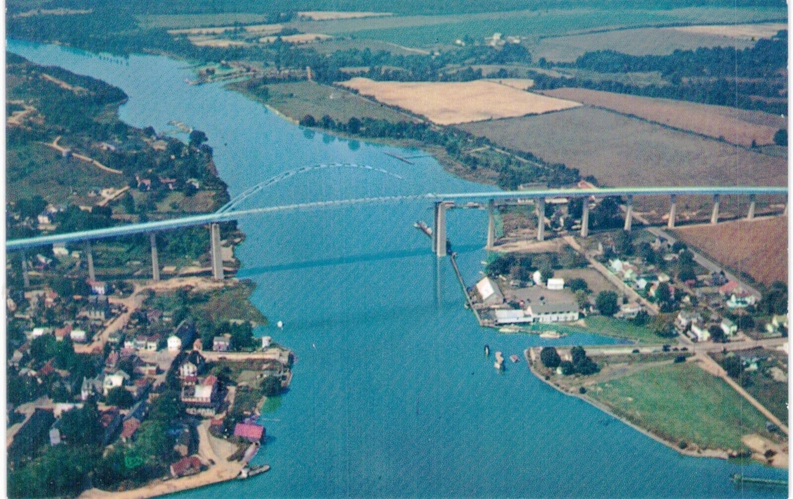 Wilmington Chesapeake City Bridge 1960 DE 