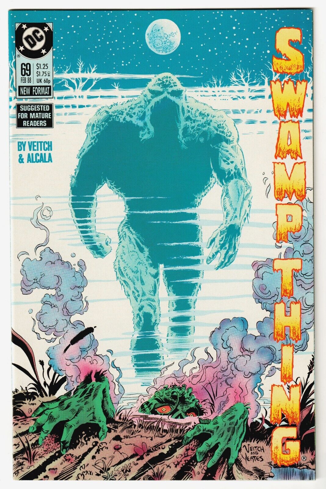 SWAMP THING #69 (Vintage 1988 DC Comics) PRISTINE CONDITION NM/MT Unread