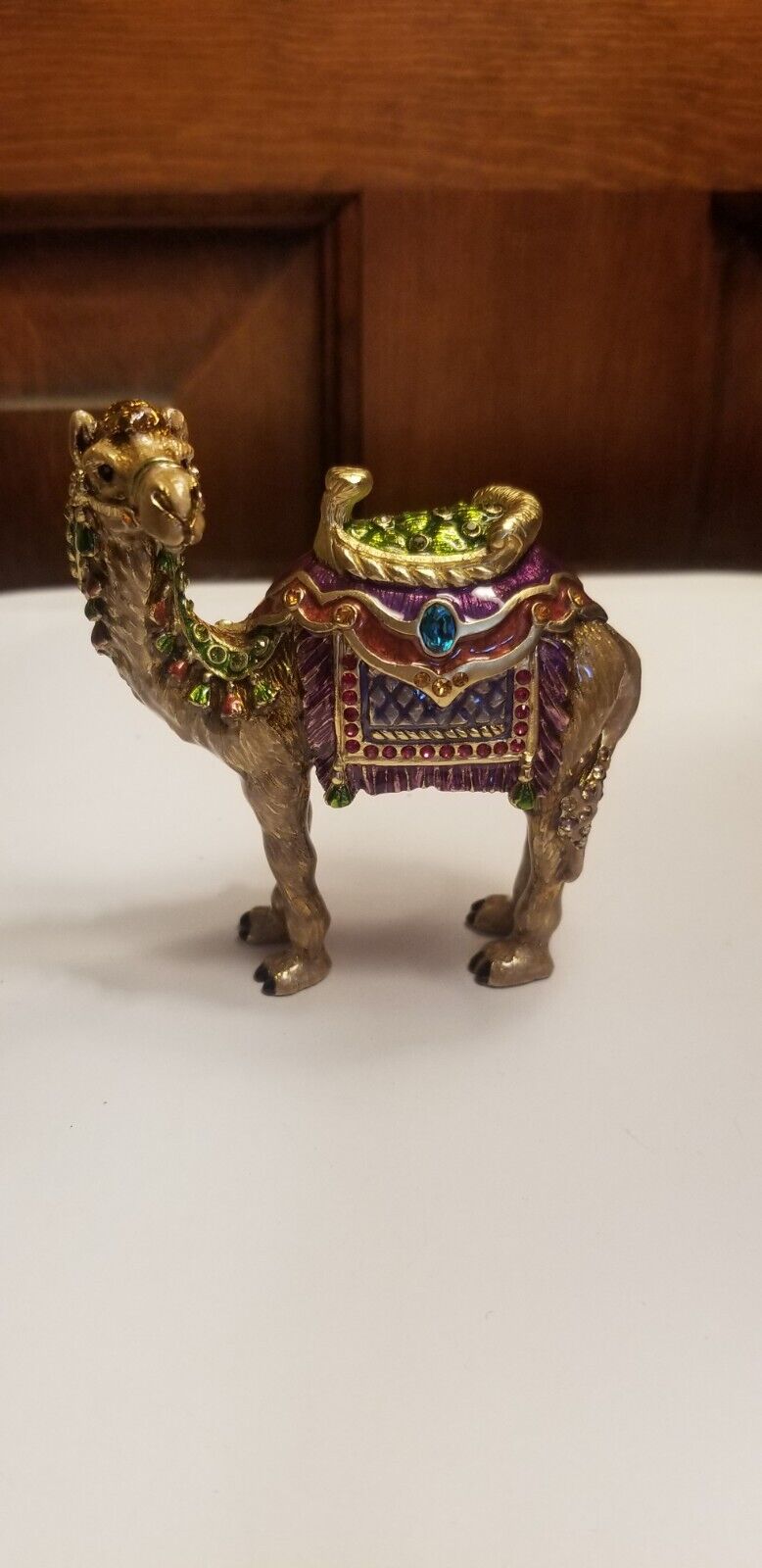 Rare Jay Strongwater Duncan the Camel Swarovski crystal figurine FIGURE 3.5\