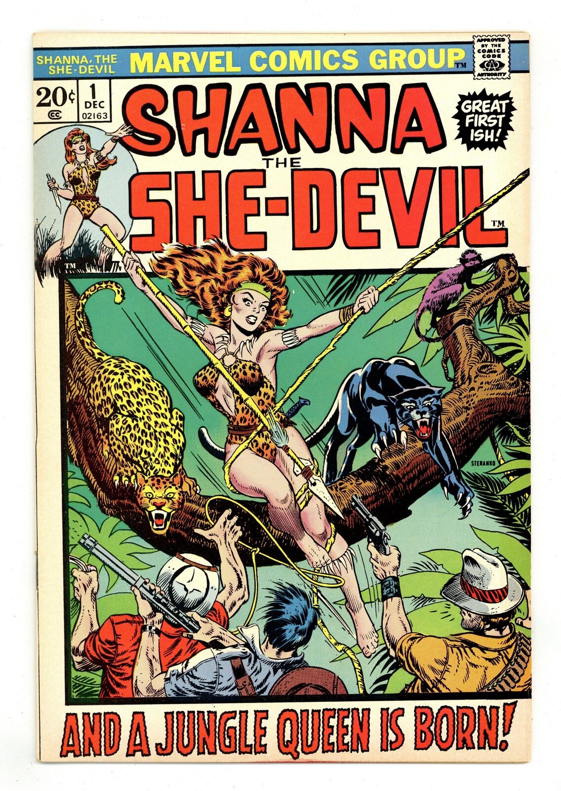 Shanna The She-Devil #1 VG 4.0 1972