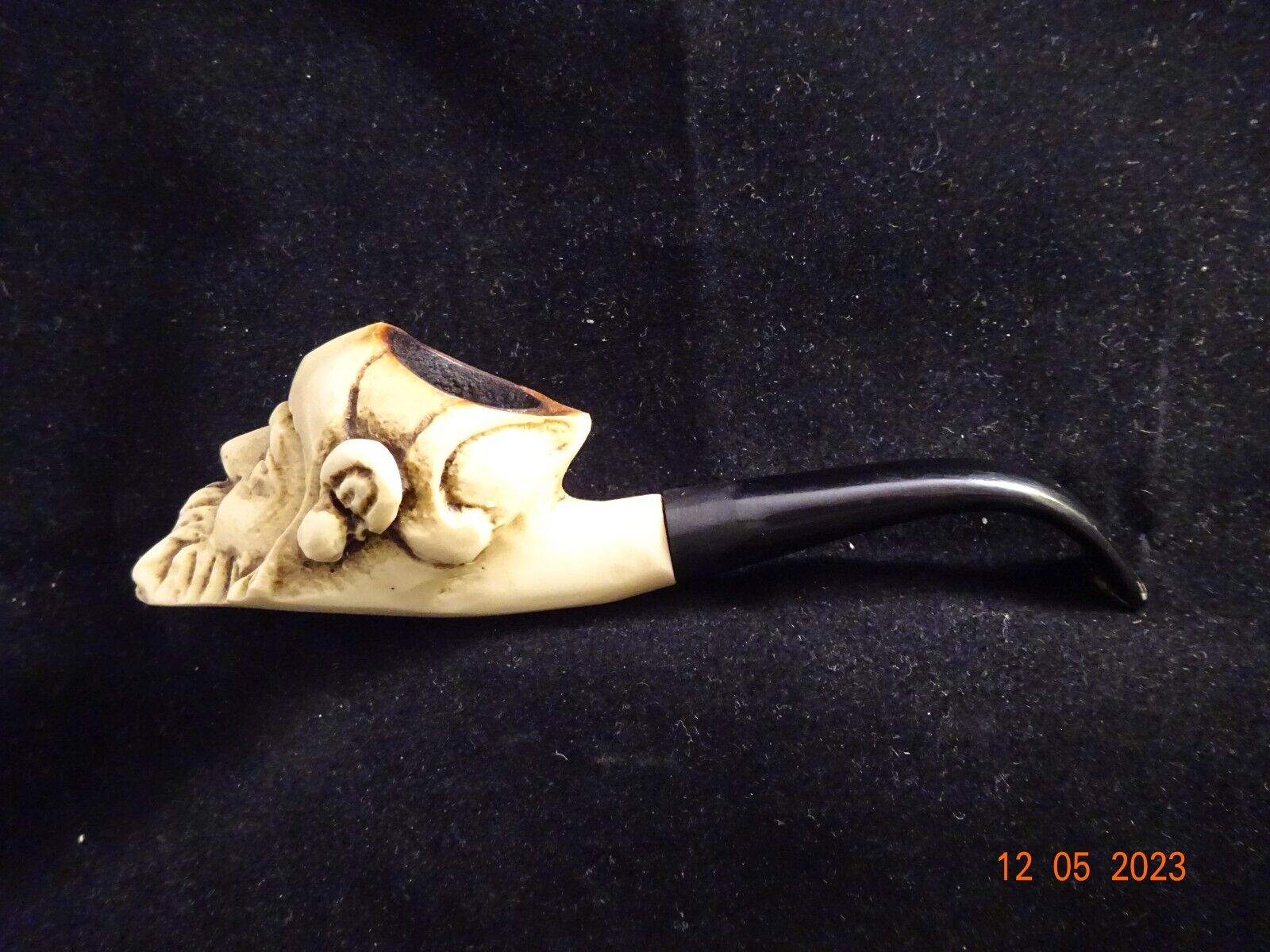 Vintage The Edmond-Pipe, Bearded Man, Made in California