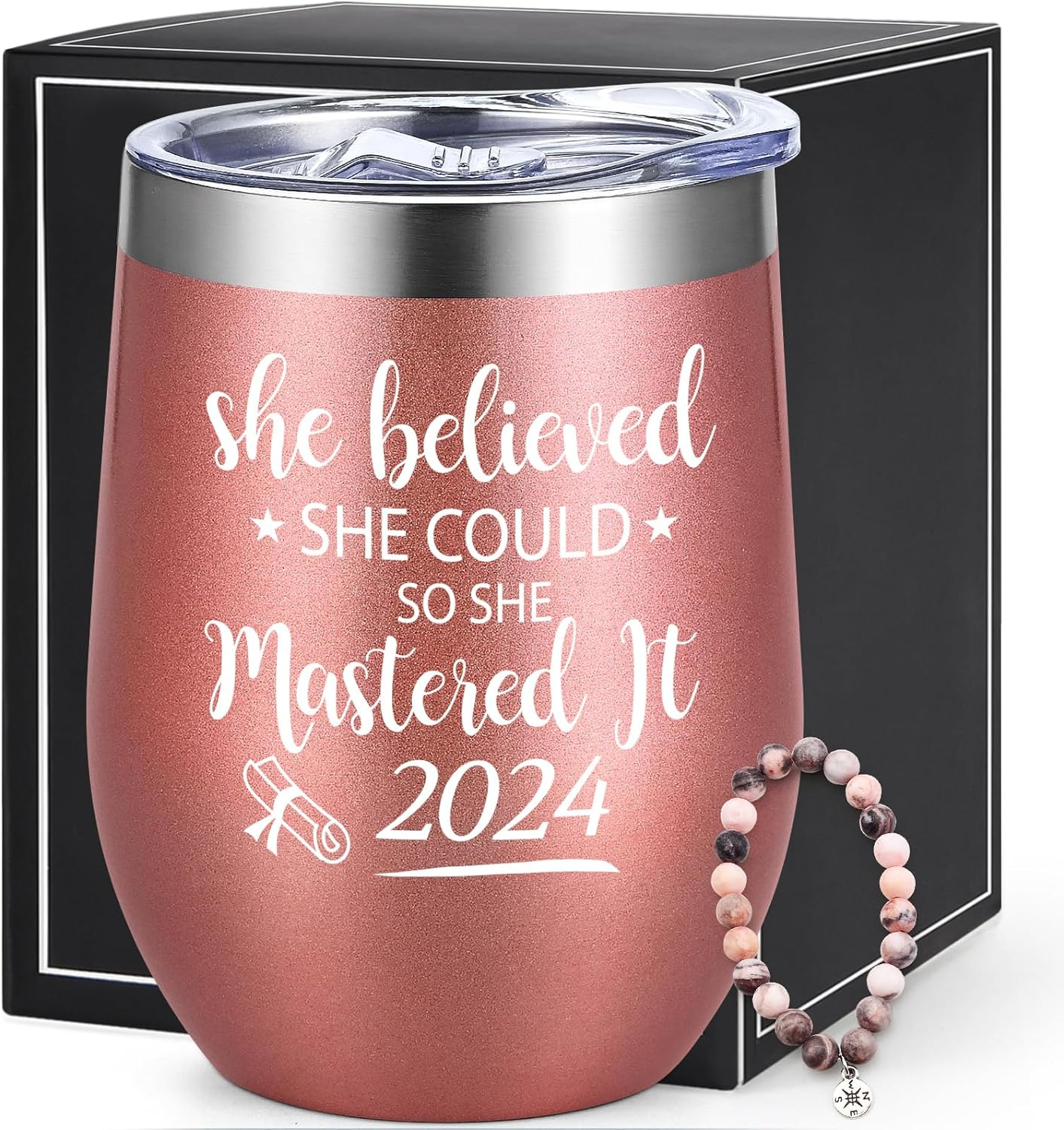 2024 Graduation Gifts, College Masters Degree Senior Graduation Gifts for Her Wo