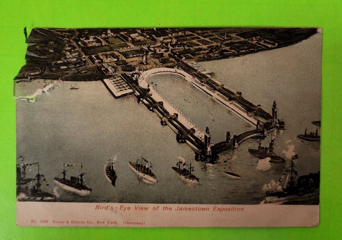 Vintage Postcard From 1900’s Jamestown Exposition no 2086