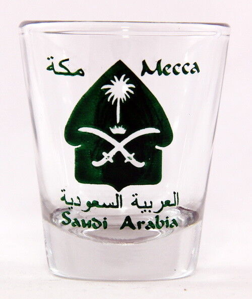MECCA SAUDI ARABIA SHOT GLASS SHOTGLASS