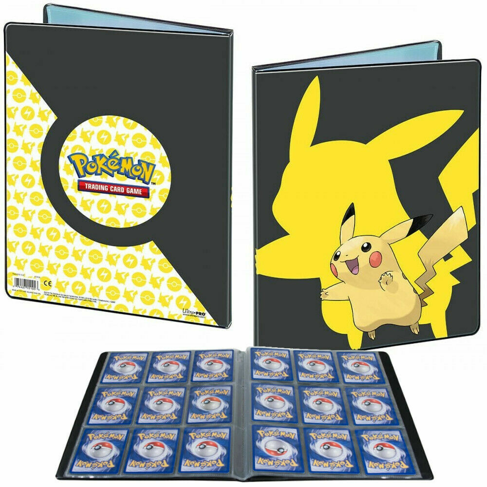 Genuine Ultra Pro Pokemon Trading Card Folder Albums Portfolios Binder Pokeball