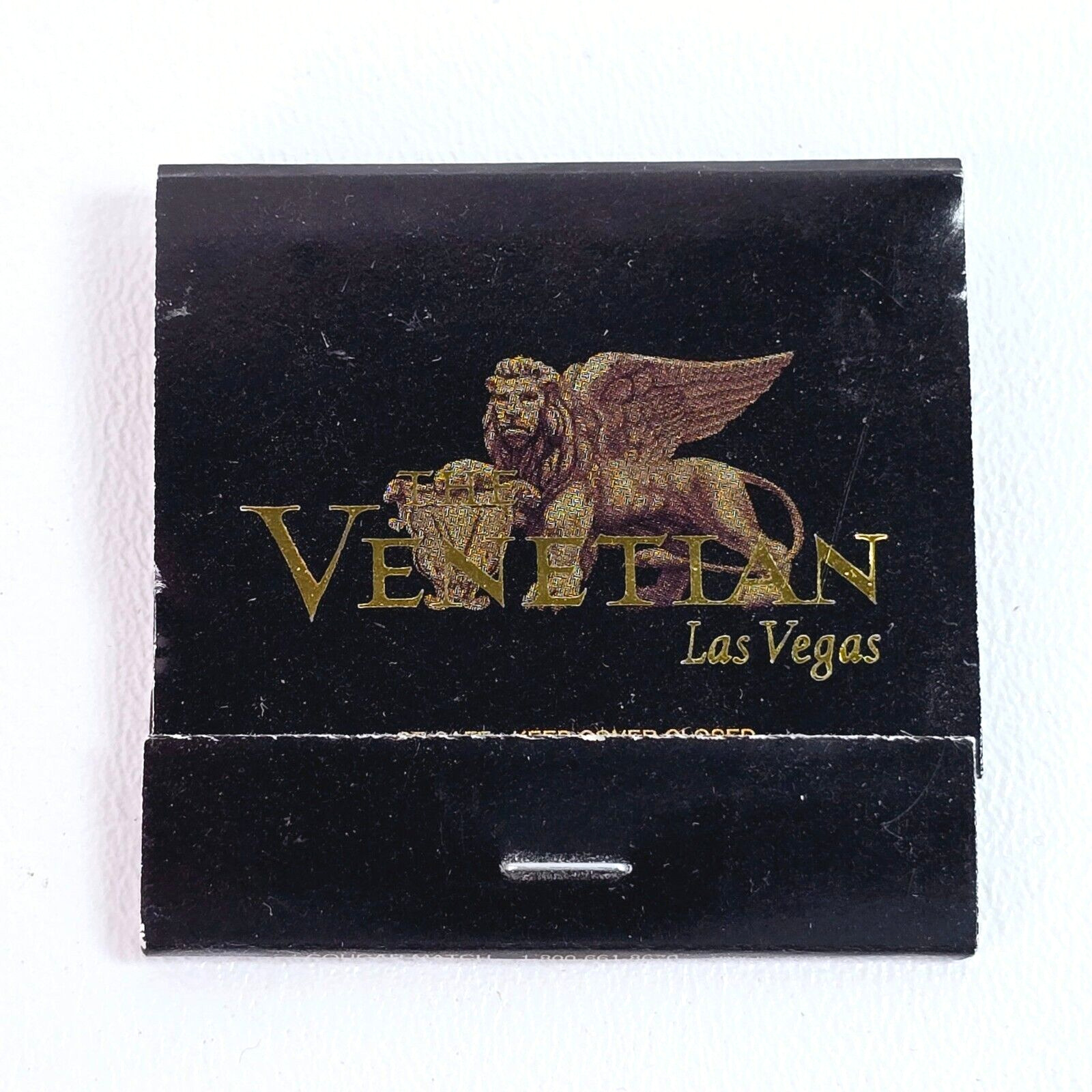 The Venetian Las Vegas Hotel Advertising Matchbook - Unstruck NOS