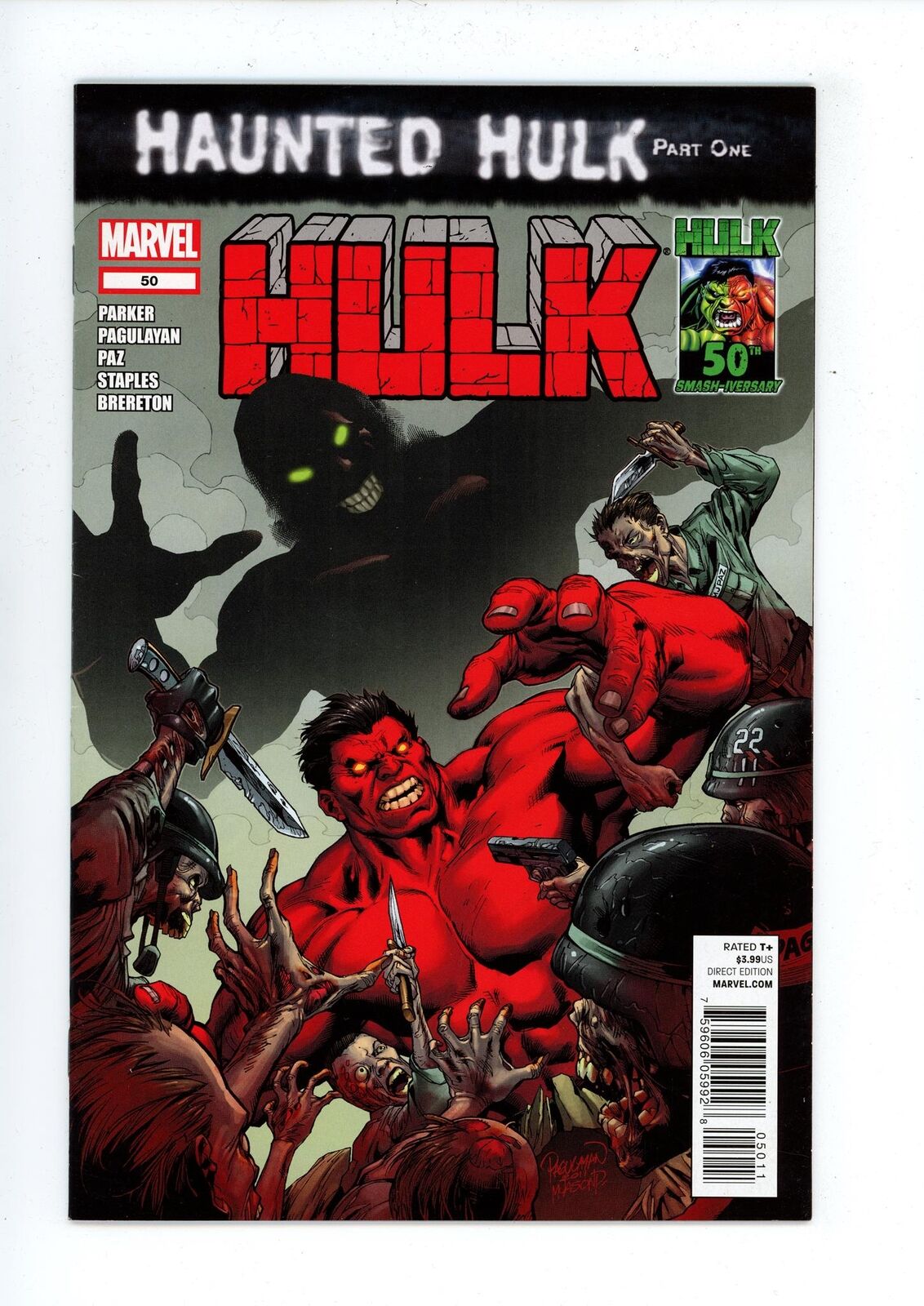 HULK #50  (2012) MARVEL COMICS