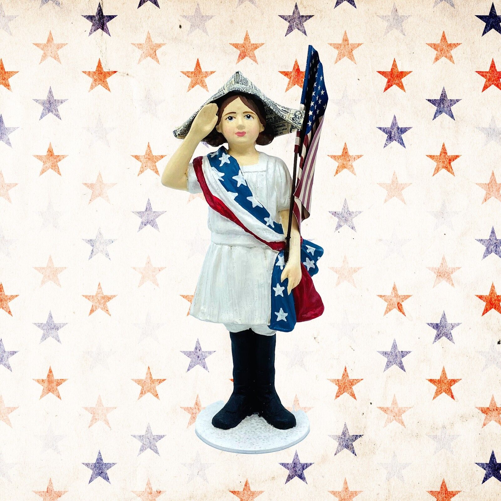 Bethany Lowe: 4TH of July; Americana; Stars & Stripes Girl, Item# CP9175