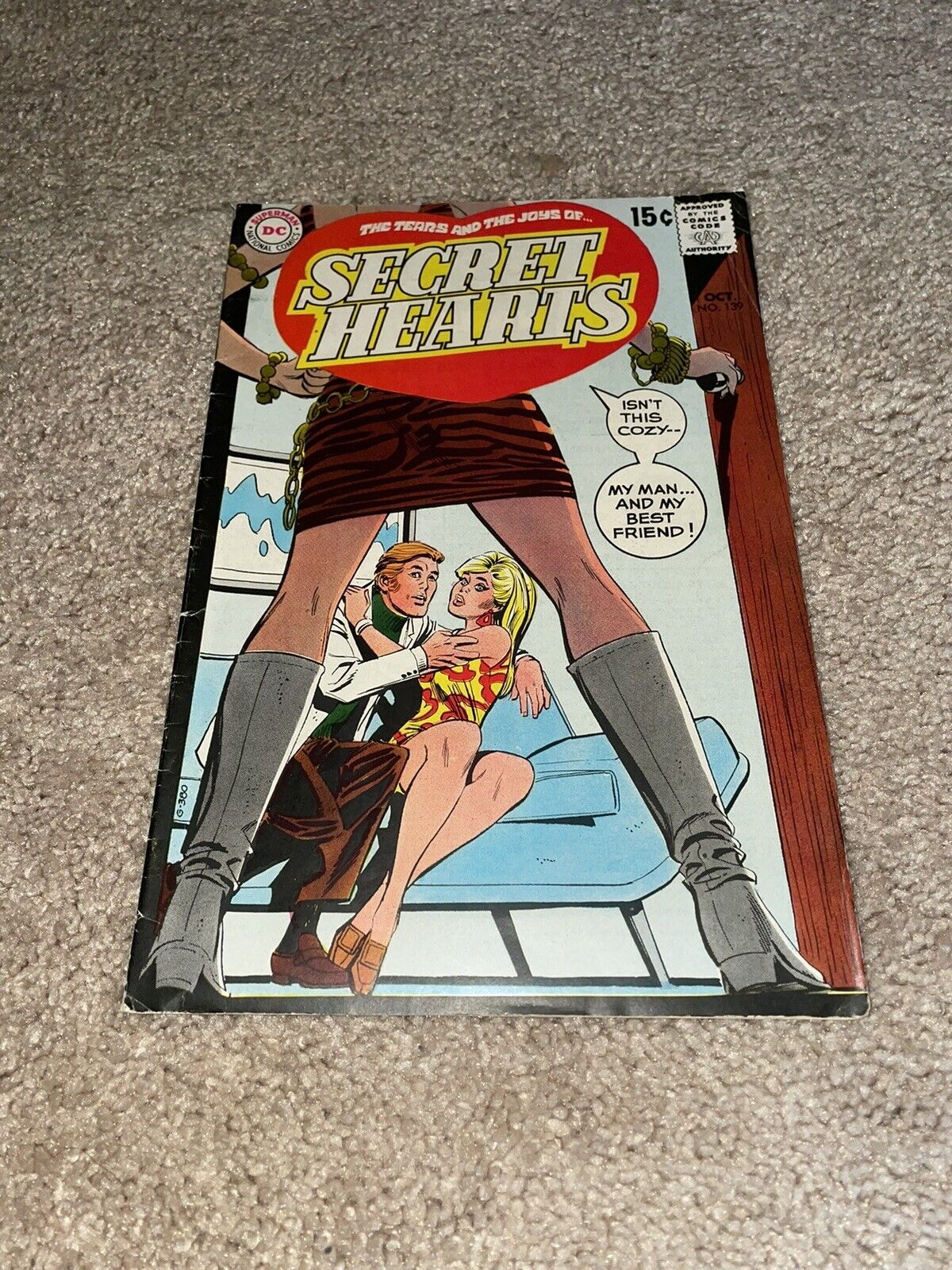 Secret Hearts 139 (1969) Comic Book