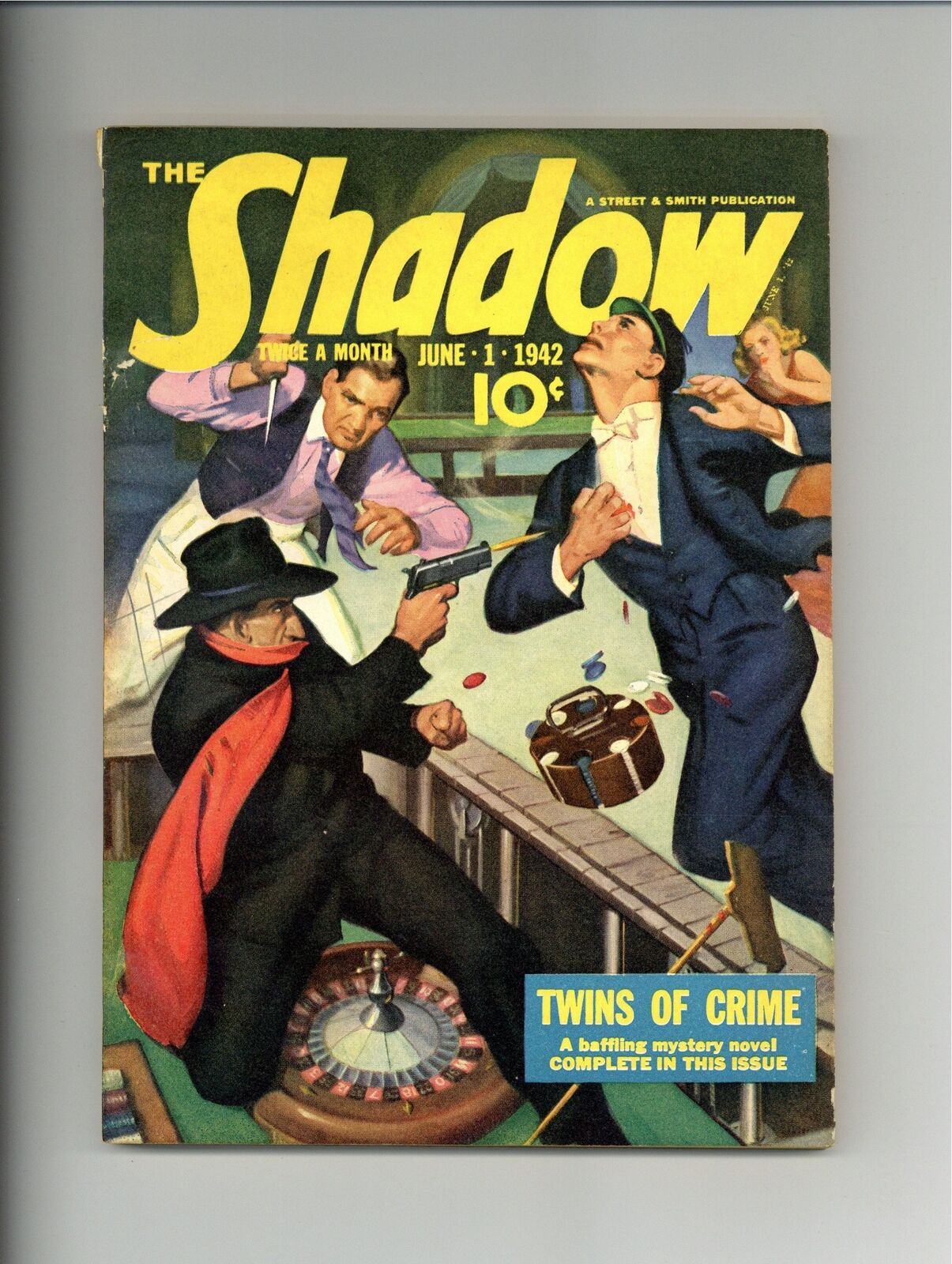 Shadow Pulp Jun 1 1942 Vol. 42 #1 VG/FN 5.0