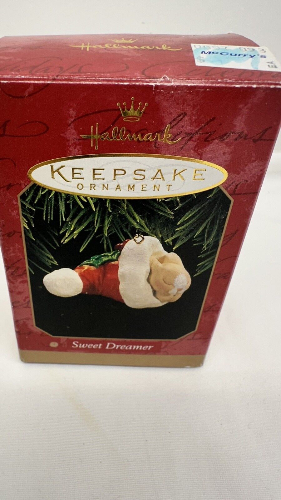 Hallmark Keepsake Ornament Sweet Dreamer 1997 Sculpted by Katrina Bricker