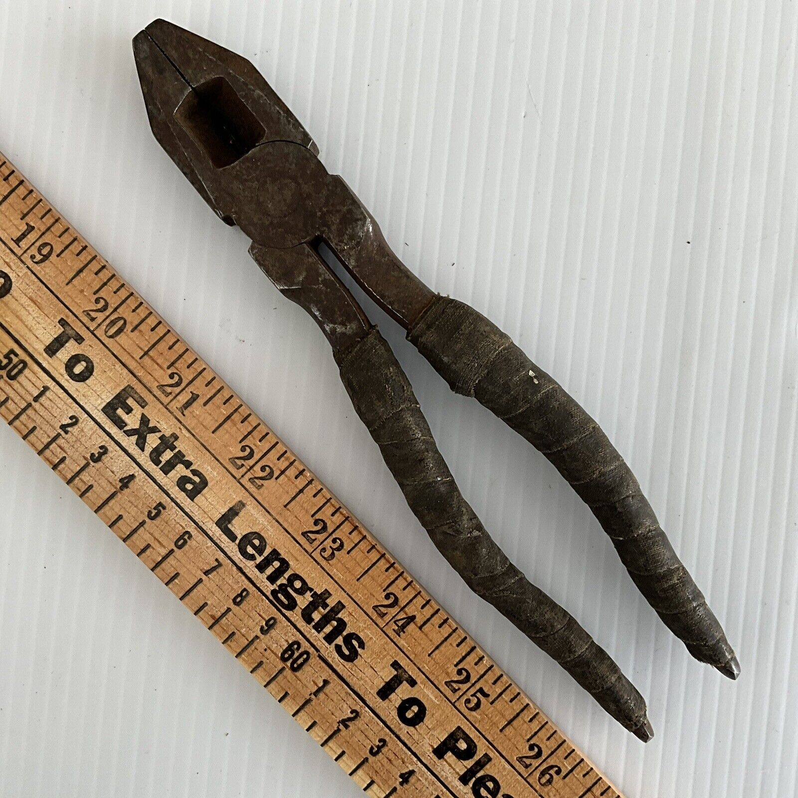Vintage Fullers Lineman\'s Pliers, Drop Forged Steel Hand Made in England