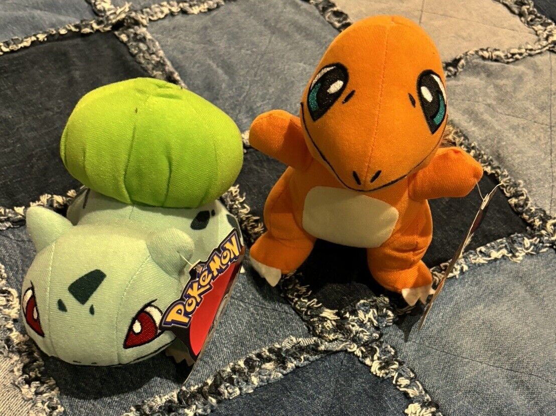 Pokémon Bulbasaur charmander Small plush Toy Factory 2015
