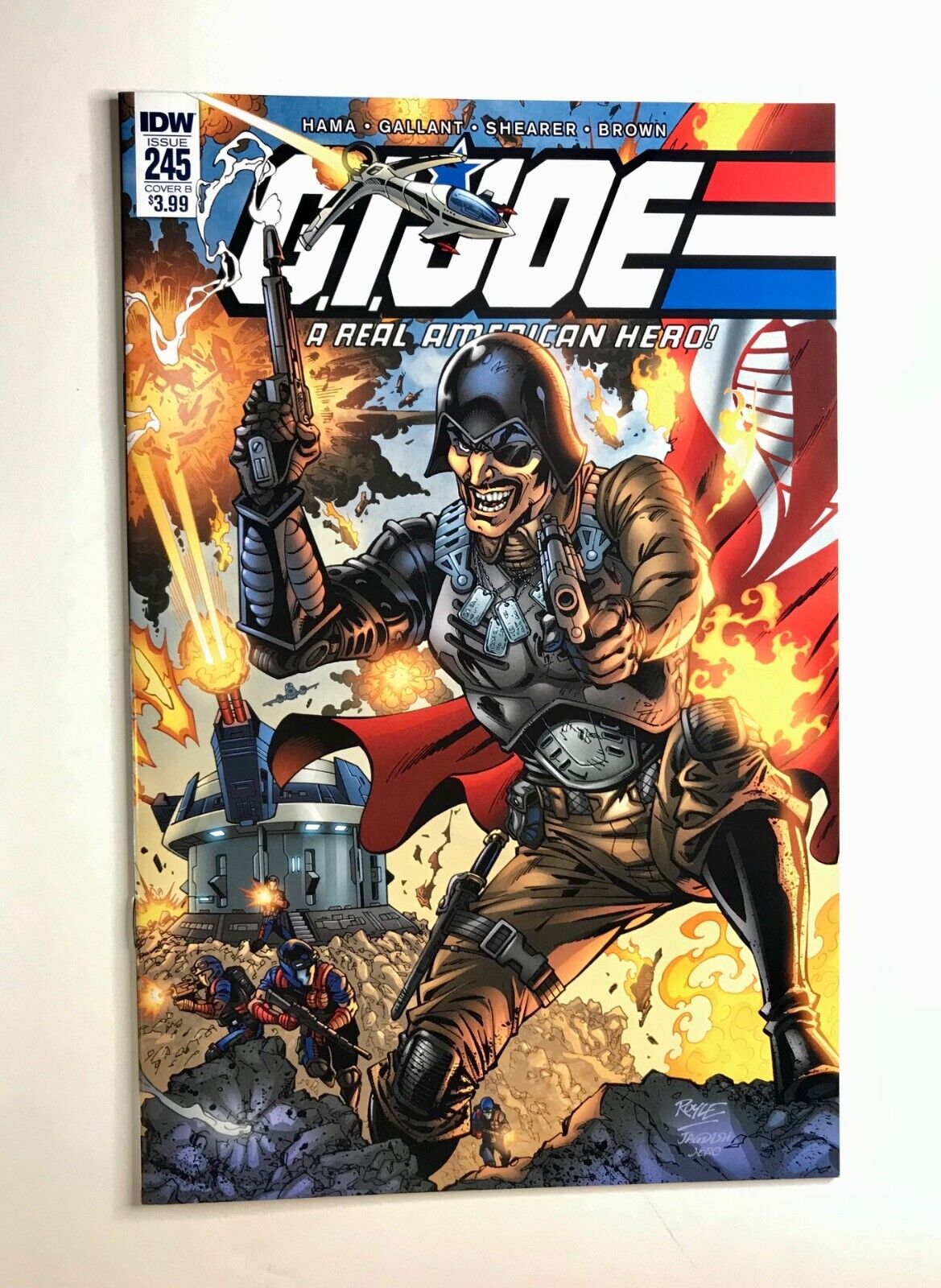 G.I. Joe A Real American Hero #245 Cover B  NM Variant IDW Comic