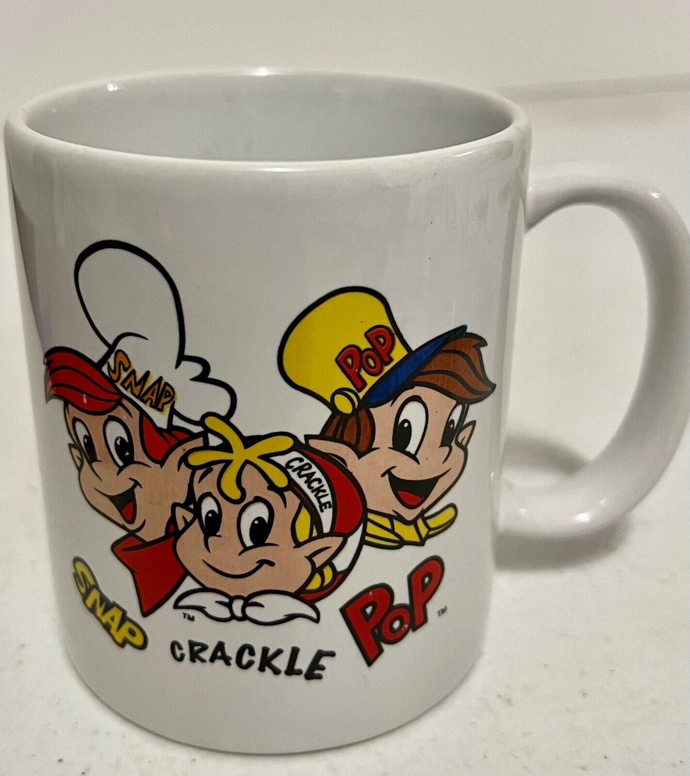 Vintage Kellogg’s 2001 Snap Crackle & Pop Coffee Mug Cup New