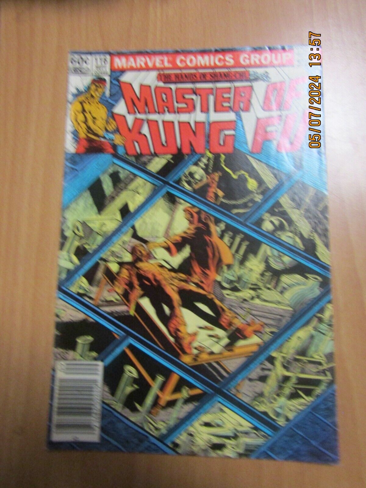 1982 Vintage Marvel Comics Group - Masters of Kung Fu Vol. 1 Sept #116
