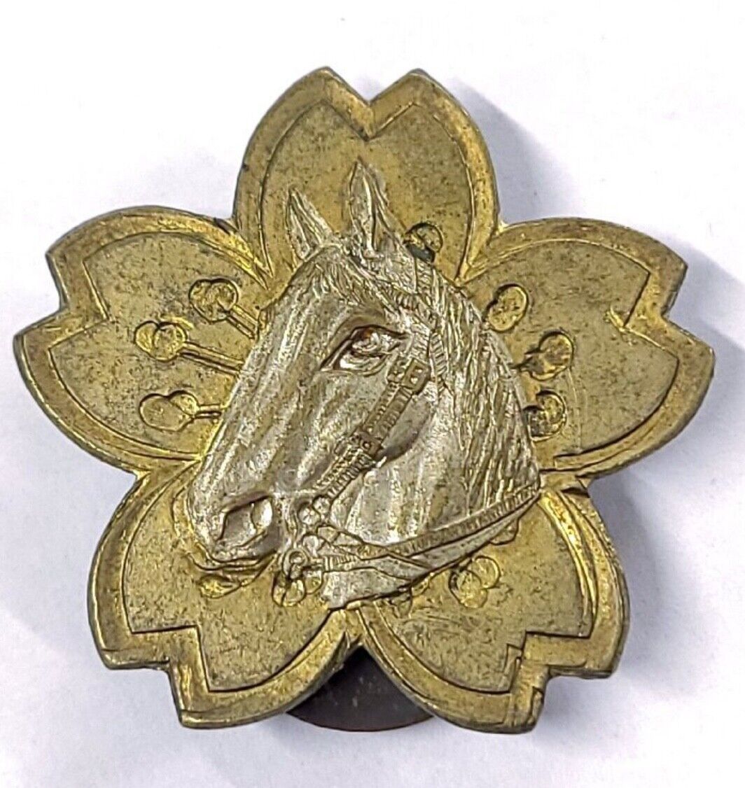 WWII Imperial Japanese Army Type 1 Cavalry Badge, Equestrian Military Award