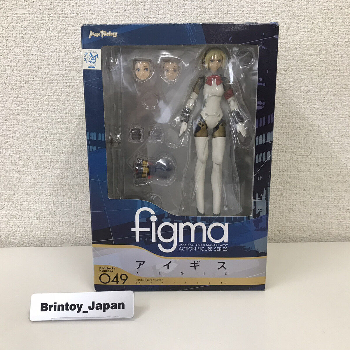 Figma AEGIS Persona 3 P3 No.049 Action Figure Max Factory × MASAKI APSY